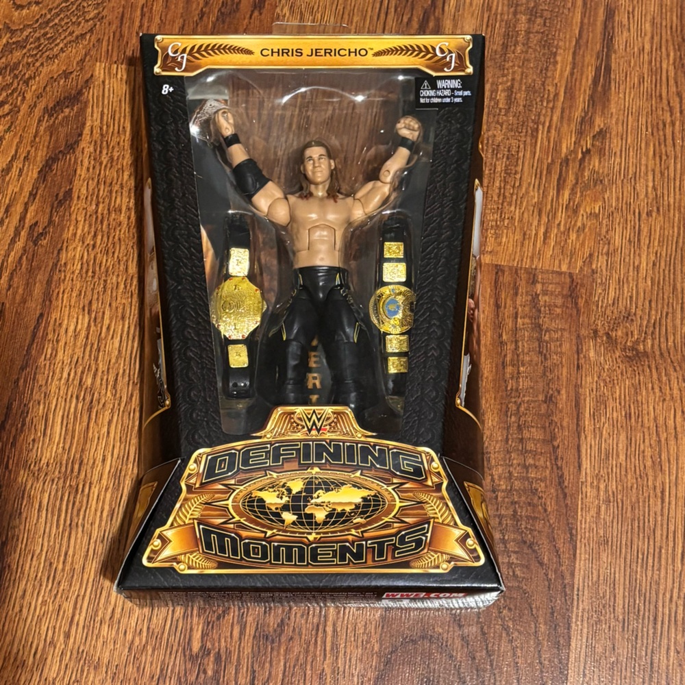 WWE Wrestling Defining Moments Chris Jericho Action Figure [Y2J Undisputed Champ